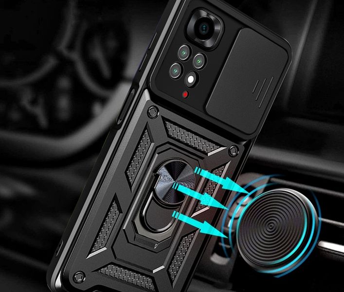 ETUI RING do XIAOMI REDMI NOTE 11 PRO 4G 5G +SZKŁO zdjęcie 3