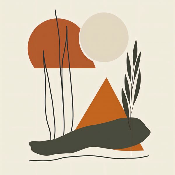 Plakat 30x30cm Beżowe Spojrzenie zdjęcie 1
