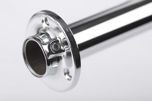 Drążek rura meblowa fi25 200cm + 2rozety do szafy na Arena.pl