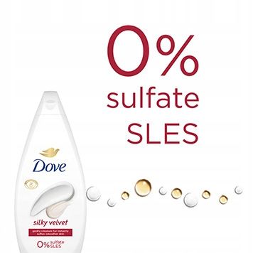 DOVE Essential Care Silky Velvet Żel pod prysznic 720ml na Arena.pl