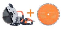 PRZECINARKA DO BETONU EVOLUTION R300DCT + PD300SEG-CS - GLO EVO R300