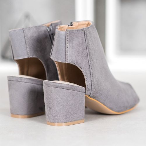 Szare Botki Open Toe r.38 na Arena.pl