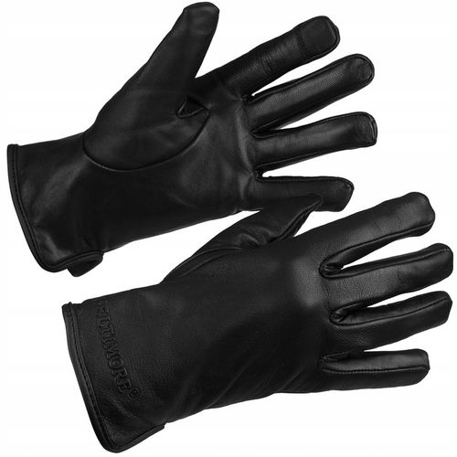 Rękawiczki skórzane damskie polar miś dotykowe pięciopalczaste na Arena.pl