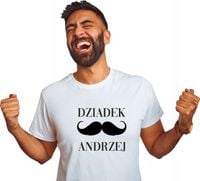 Koszulka z imieniem PREZENT dla dziadka DZIADEK