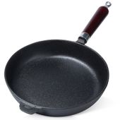 Patelnia Żeliwna na Gaz Indukcję Grill do Smażenia Duszenia Talerz 24 cm