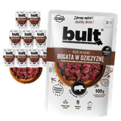 MOKRA KARMA DLA PSA BULT SASZETKA MIELONKA BOGATA W DZICZYZNĘ 10x100G