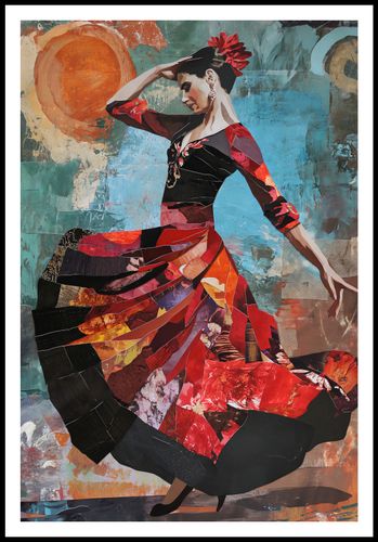 Plakat 68x101cm Taniec Flamenco na Arena.pl
