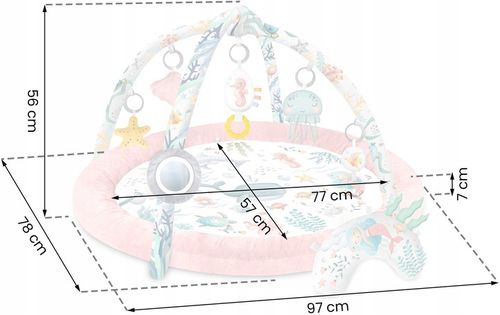 MATA EDUKACYJNA INTERAKTYWNA DLA NIEMOWLĄT KOKON KOJEC GNIAZDO NUKIDO na Arena.pl