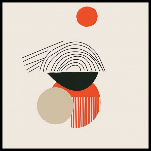 Plakat 60x60cm Centralne Słońce zdjęcie 2