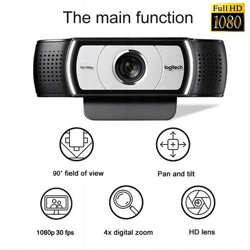 Kamera Logitech HD Pro Webcam C930e 960-000972 na Arena.pl