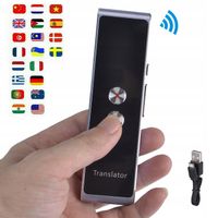 ELEKTRONICZNY TŁUMACZ TRANSLATOR DWUKIERUNKOWY MOWY NATYCHMIASTOWY 33 JĘZYK