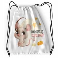 Plecak Myszki Myszka Sportowy Szkolny Worek Torba Z Nadrukiem Ze Zdjęciem