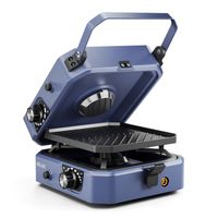 Grill Podróżny Kuchenka Turystyczna Gazowa Koler CAMP 2w1 Przenośny 5kW