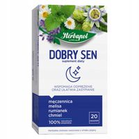 HERBAPOL HERBATA FUNKCJONALNA DOBRY SEN 20TB SUPLEMENTY DIETY
