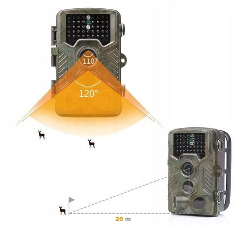 Fotopułapka Kamera Leśna FullHD IR POLSKIE MENU na Arena.pl