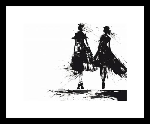 Plakat 20x15cm Atramentowy Przerys na Arena.pl