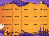 Kostium Strój Wampira Wampirzyca Przebranie Halloween Karnawał 110/120 cm