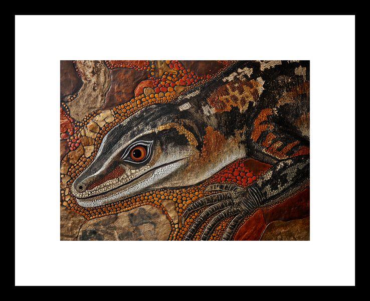 Plakat 18x13cm Oko Jaszczurki zdjęcie 3