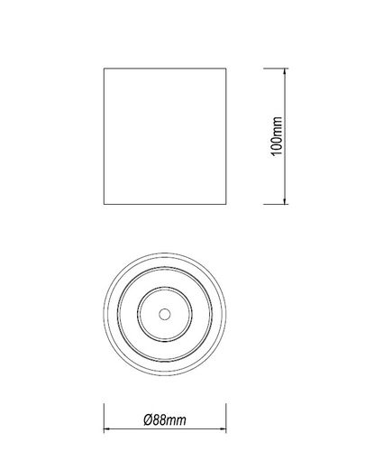 Spot Dann Lux Design Jero DLD5230 Biały na Arena.pl