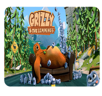 Podkładka pod myszkę Grizzy i Lemingi