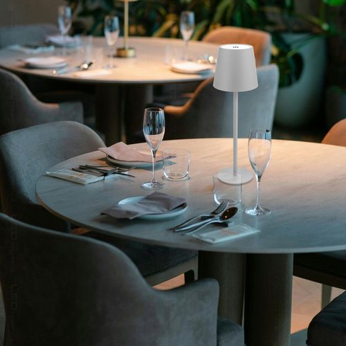 Lampa nocna Lampka stołowa biurkowa LED USB Dotykowa Bezprzewodowa na Arena.pl