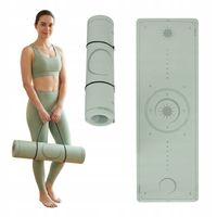 MIĘKKA ANTYPOŚLIZGOWA mata fitness do ćwiczeń jogi XTREXO treningowa 6