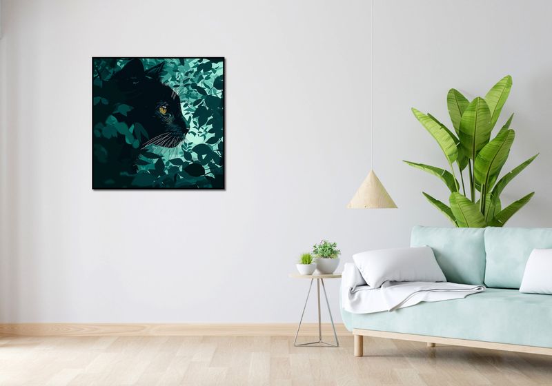 Plakat 80x80cm Oczekiwanie zdjęcie 4