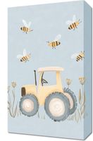 Obraz 30x50cm  Wzory dla Dzieci, Chłopca Do Pokoju - Traktor