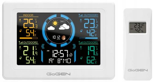 Stacja pogody GoGEN ME3397W na Arena.pl