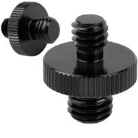 adapter 1/4" męski na m8 męski przejściówka aluminiowa do kamer statywów