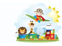 60X40CM KOLOROWA CIUCHCIA OBRAZ