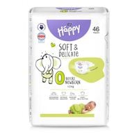 BELLA Baby Happy Pieluszki dla wcześniaków 0 BEFORE NEWBORN do 2 kg 46 szt.