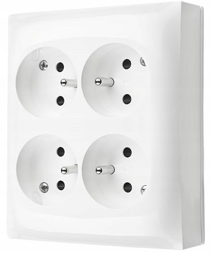 AQUACLICK GNIAZDO NATYNKOWE 4-KROTNE Z/U BIAŁE na Arena.pl