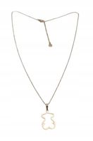 Naszyjnik celebrytka ze stali chirurgicznej Miś kolor złoty