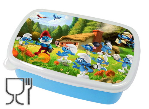 Pojemnik śniadaniowy Smerfy - Przygody na Arena.pl