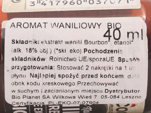 Aromat waniliowy BIO - Cook - 40ml na Arena.pl