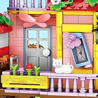 KLOCKI DOMEK NA DRZEWIE 840 EL KONSTRUKCYJNE DLA DZIEWCZYNKI FRIENDS CITY