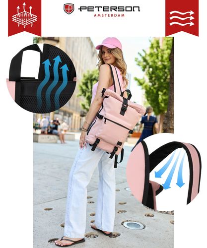 plecak miejski ptn nairobi-9169 pink na Arena.pl