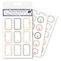 ETYKIETY KUCHENNE 97 SZTUK COLOUR INTERDRUK