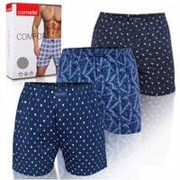 Cornette Bokserki Luźne Bawełniane BM003 Comfort 3pak XL