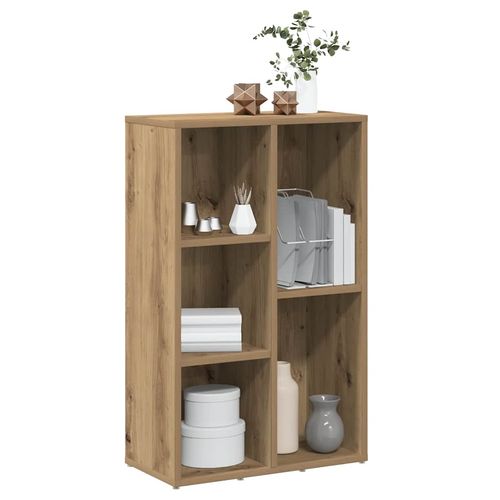 Szafka na książki, dąb artisan, 50x25x80 cm na Arena.pl