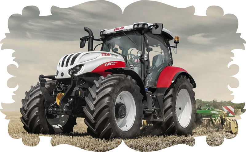 Bidon Junior z traktorem - Traktor zdjęcie 2