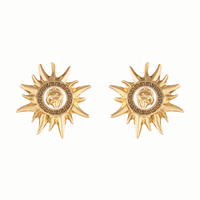 kolczyki greckie słońca by klaudia nieścior (p25/kn/01/1au)