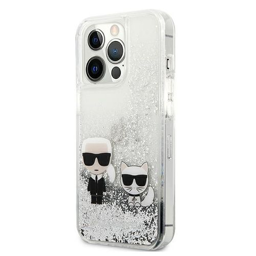 Etui Karl Lagerfeld do iPhone 13 Pro Max, Srebrny na Arena.pl