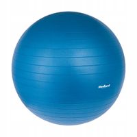 2 x Piłka gimnastyczna rehabilitacyjna 65cm z pompką ręczną, kolor niebiesk