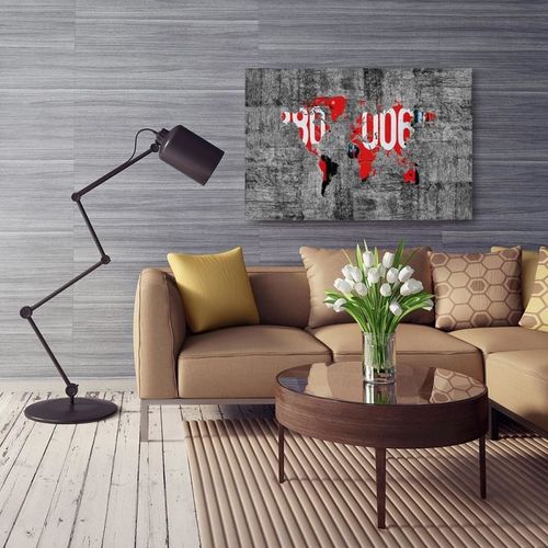 Deco Panel, Mapa świata na ścianie 100x70 na Arena.pl