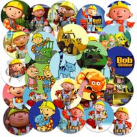 NAKLEJKI NA ZESZYT NALEPKA Z POSTACIAMI KÓŁKO BOB BUDOWNICZY WZORY 23EL