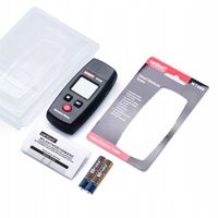 WILGOTNOŚCIOMIERZ MIERNIK WILGOTNOŚCI DREWNA BETONU CEGŁY GIPSU TYNK LCD