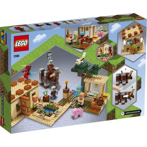 LEGO Minecraft  Najazd złosadników 21160 na Arena.pl