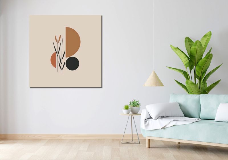 Obraz 100x100cm Harmonijna Więź zdjęcie 2
